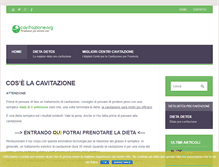 Tablet Screenshot of cavitazione.org